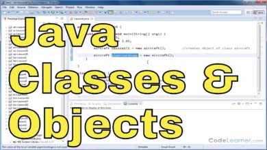 Java Programming Tutorial - 04 - Defining a Class and Creating Objects in Java
