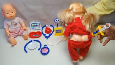 العاب اطفال - لعبة ادوات الدكتور والكشف علي الاطفال