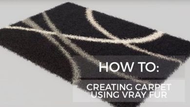 How To Create: Carpet in vray 3.4 for sketchup using Vray Fur