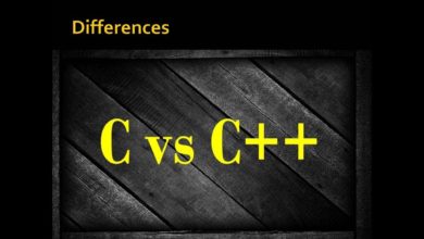 difference between C and C++ |الفرق بين لغتي البرمجة سي و سي بلس بلس