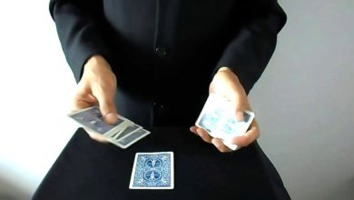 تعلم العاب الخفة # 187 ( حيلة بالورق للمبتدئين في خفة اليد ) free magic trick