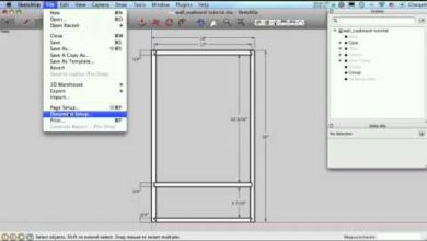 Sketchup for Woodworkers - Dimensions and Printing