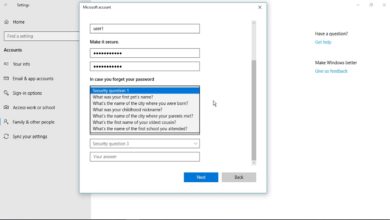 كيفية إنشاء حساب مستخدم جديد على نظام التشغيل Windows 10 2018