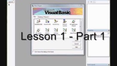 Learn Visual Basic 6 VB6  -101-  Tutorial Project 1 Part1