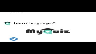 Introduce about language c تقديم حول دورة تعلم لغة سي -- MYQUIZ