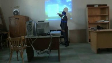 دورة تدريبية للعاملين بالكلية عن " صيانة الحاسب الآلي "  بكلية التربية جامعة طنطا