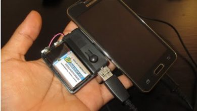 تعلم كيف تصنع شاحن هاتف احتياطي بأدوات بسيطة جدا  تحمله في جيبك وتشحن به هاتفك عند نفاذ البطارية