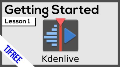 Kdenlive Lesson 1 - The Interface of this Free Video Editor