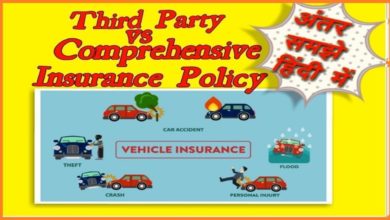Comprehensive vs Third Party Insurance for vehicle car/bike in hindi