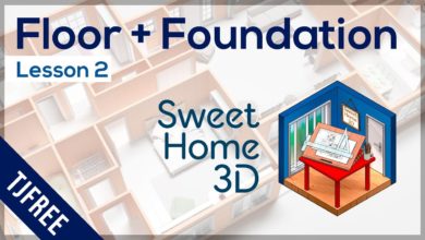 SH3D Lesson 2 - Surface, Floors, & Foundation