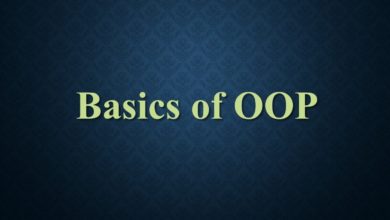 Lesson 1 -  Basics of OOP  [ JAVA for beginners  ]