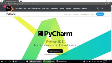 تثبيت البرامج المطلوبة / دورة برمجة البايثون python - 1