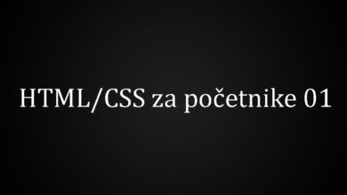 HTML/CSS za početnike 01