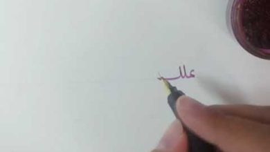 عهد الأصدقاء- رشا رزق- الخط العربي- النسخ | Arabic Calligraphy- Naskh
