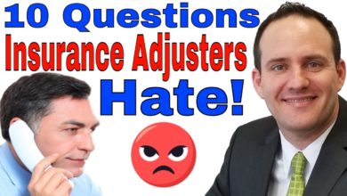 10 Great Questions Insurance Adjusters Don't Want You to Ask (2018)