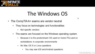 1- The Windows OS نظام التشغيل ويندوز