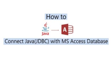 Connect Java and Ms Access Database using UcanAccess!!