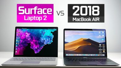 2018 MacBook Air vs Surface Laptop 2