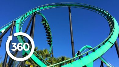 Mega Coaster: Get Ready for the Drop (360 Video)