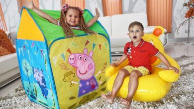 Diana Pretend Play with Playhouse Tent Toy