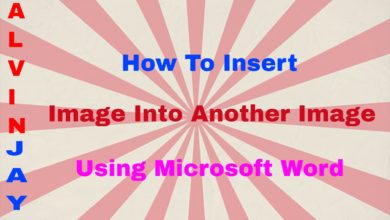 How To Insert Image Into Another Image Using Microsoft Word