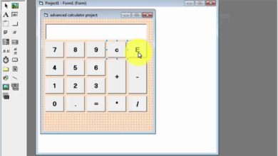 Advanced calculator program using visual basic 6.0