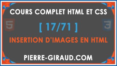 COURS COMPLET HTML ET CSS [17/71] - Insérer des images en HTML
