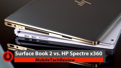 Microsoft Surface Book 2 vs. HP Spectre x360 Comparison Smackdown