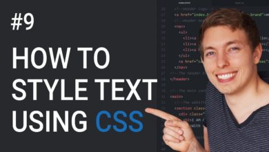 9: CSS Text Styling Tutorial | Basics of CSS | Learn HTML and CSS | HTML Tutorial