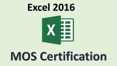 Excel 2016 - MOS Exam Certification - Microsoft Office Specialist Test Practice Training