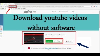 Download youtube videos without software