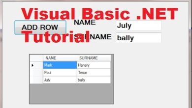 Visual Basic .NET Tutorial 44 - How To Use DataGridView (Adding rows)