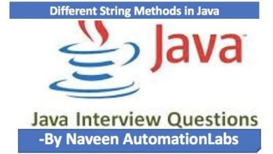 String Manipulation in Java - Interview questions - Part -7