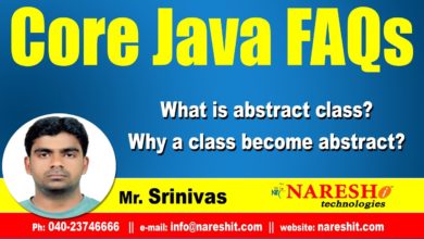 What is abstract class? Why a class become abstract? | Core Java FAQs Videos  | Mr.Srinivas