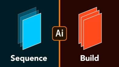 Sequence vs build - الفرق في مبادئ التحريك في الاليستريتور