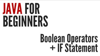 Java For Beginners: Boolean Operators & IF Statement (4/10)