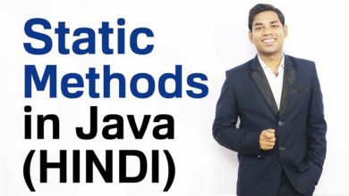 Static Methods in Java (HINDI/URDU)