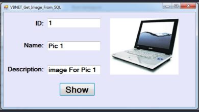 VB.Net - How To Retrieve Image From SQL DataBase In Visual Basic .Net [ with source code ]