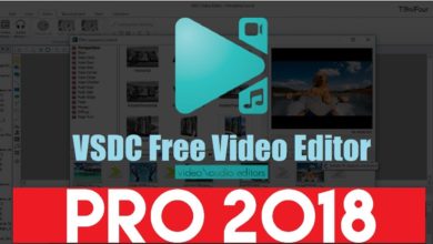 شرح أفضل برنامج مونتاج إحترافي مجاني %100 بحجم صغير جدا VSDC Free Video Editor Pro 2018