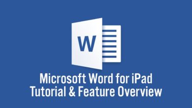 Microsoft Word for iPad Tutorial and Feature Overview
