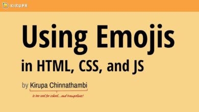 Emojis in HTML, CSS, and JS