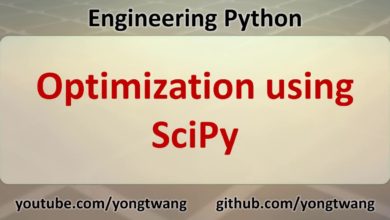 Engineering Python 18A: Optimization using SciPy