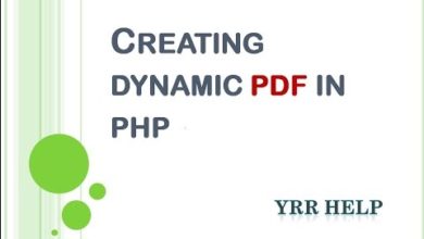Creating Dynamic PDF in PHP from HTML