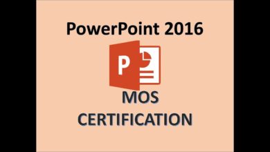PowerPoint 2016 - MOS Exam Certification - Microsoft Office Specialist Certiport Test Training 2018