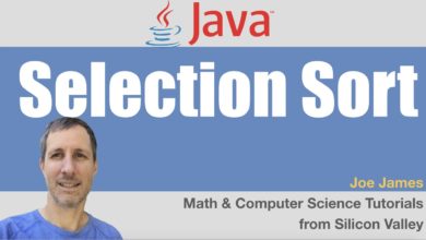 Java: SelectionSort animated demo with code