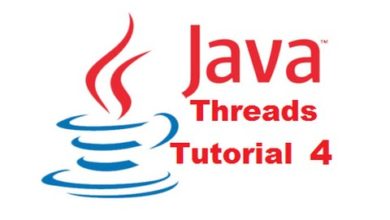 Java Threads Tutorial 4 -  Java Thread.join() Method and Synchronized Method