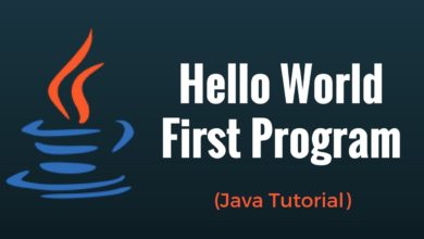 First  Program | Hello World  | Java Tutorial
