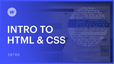HTML and CSS for beginners - Webflow web design tutorial