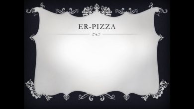 قواعد البيانات  مطعم البيتزا