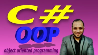 #240 C# OOP interface C SHARP التجهيز للعمل بواجهة الكود تعليم سي شارب